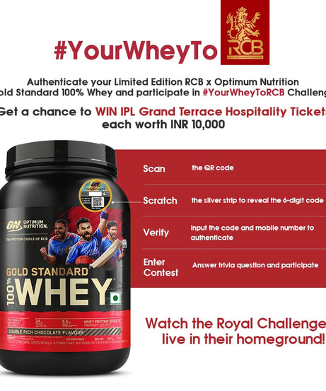 Optimum Nutrition Gold Standard 100% Whey 907g