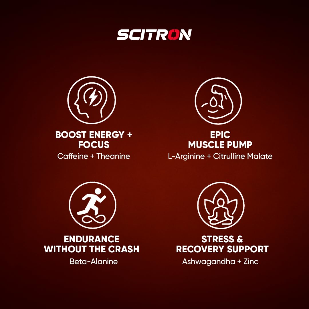 Scitron Volcano Pre-Workout 300g