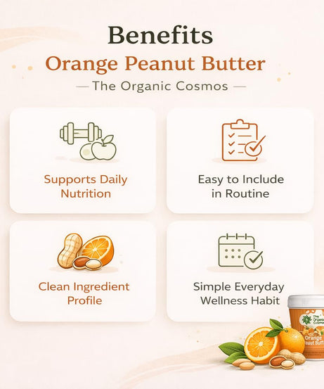 The Organic Cosmos Peanut Butter 500g