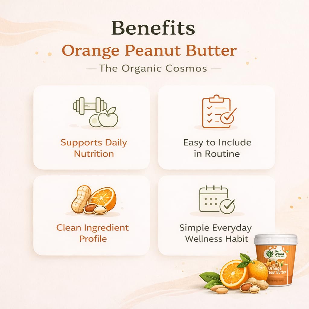 The Organic Cosmos Peanut Butter 500g