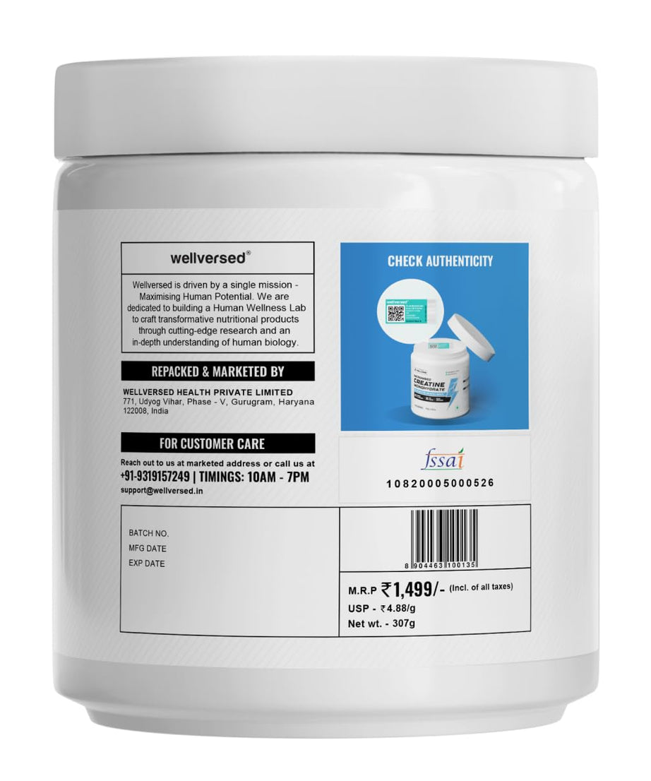 Wellcore Creatine 307g