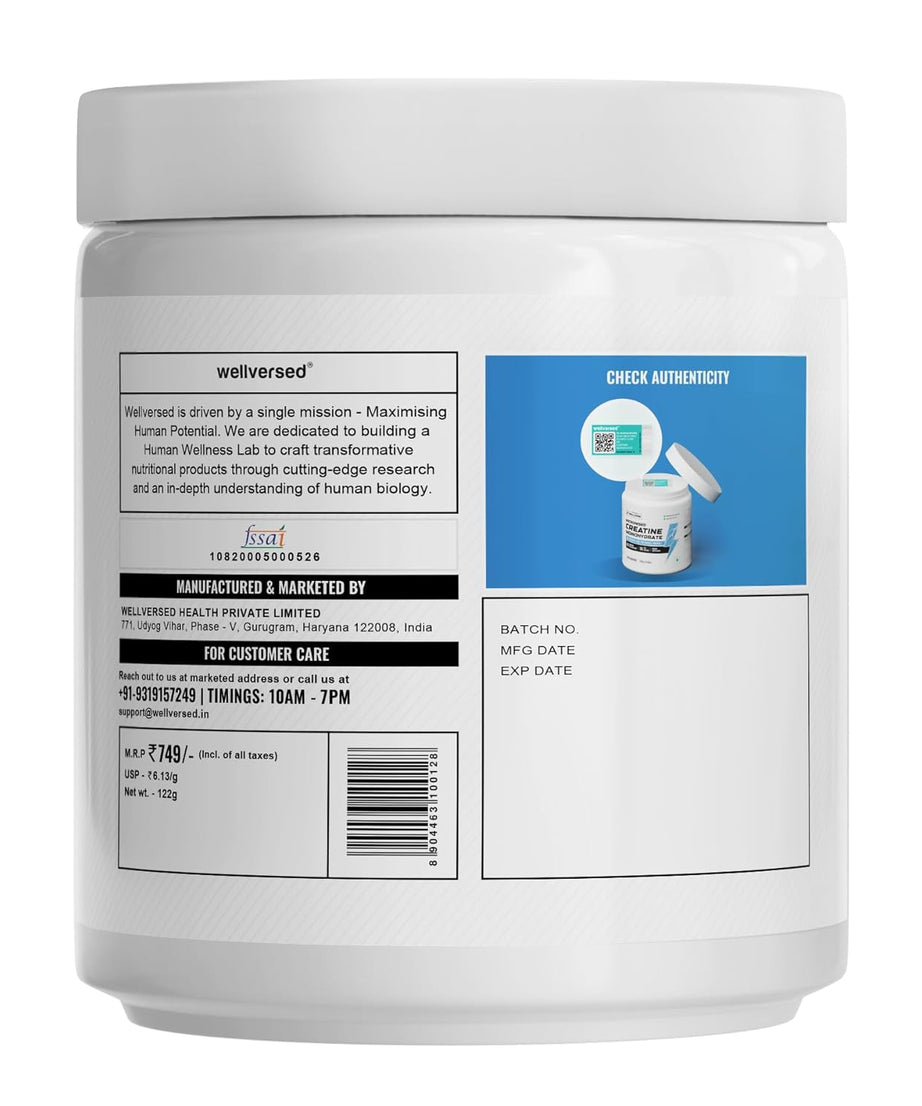 Wellcore Creatine 122g