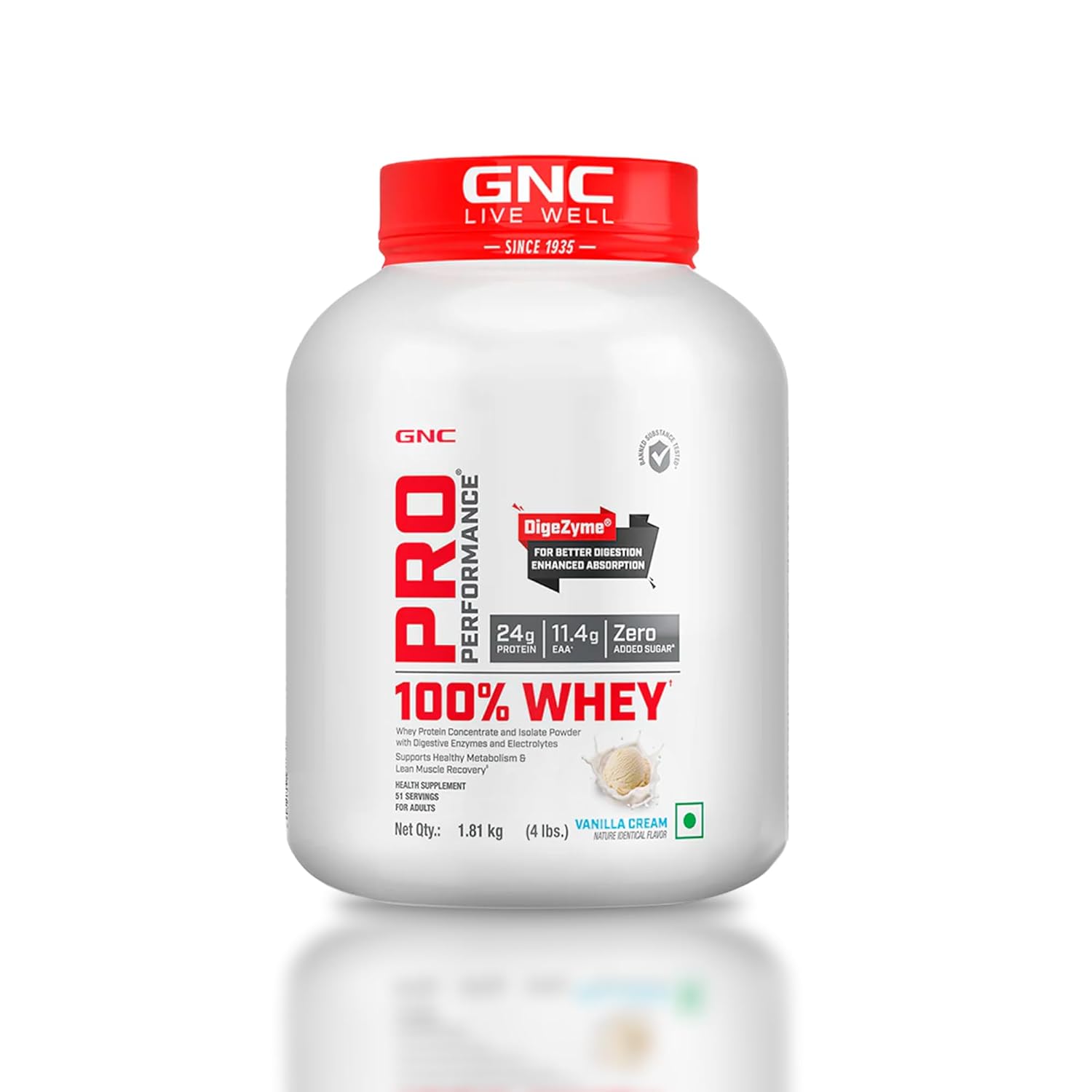 GNC Pro Performance 100% whey 1.81kg