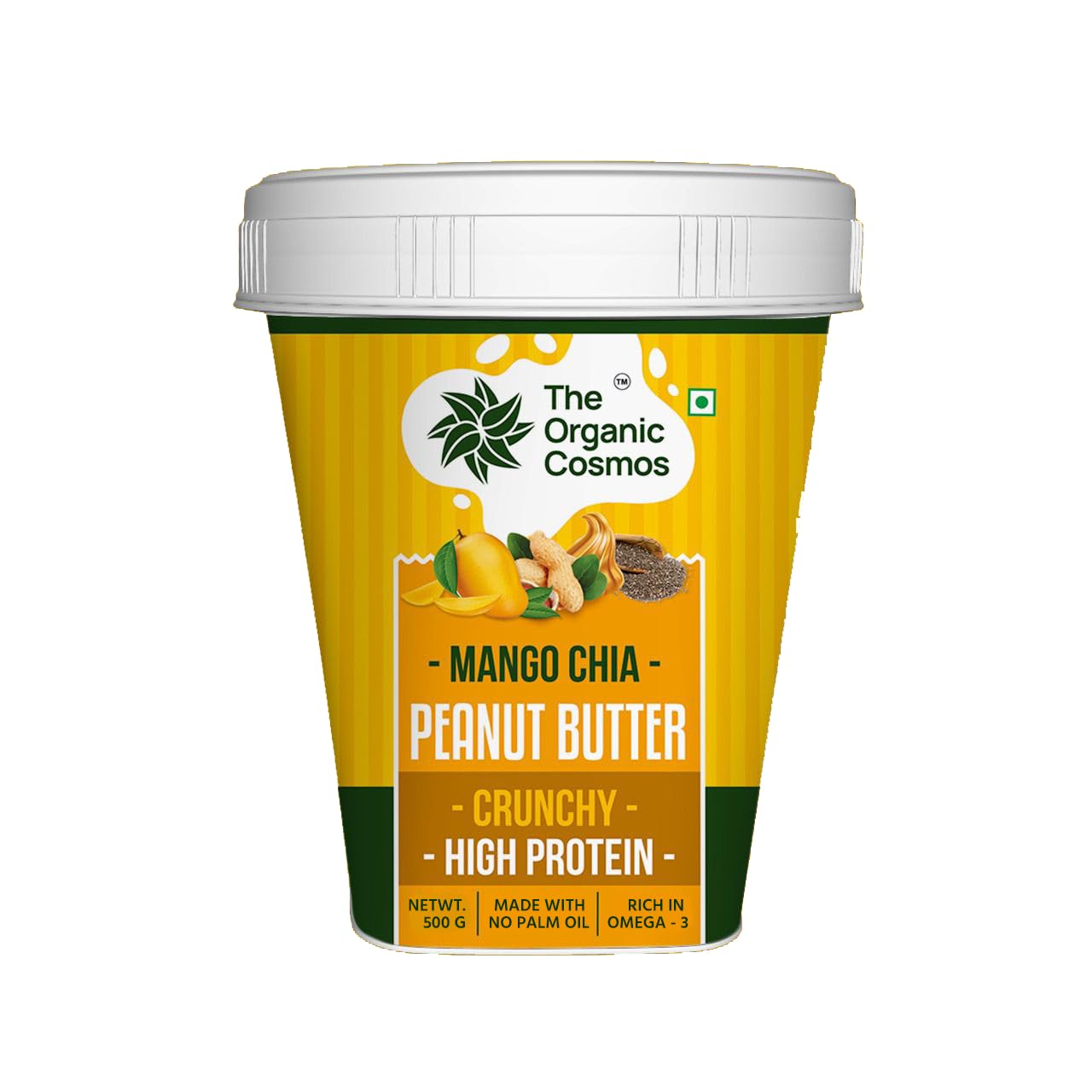 The Organic Cosmos Peanut Butter 500g