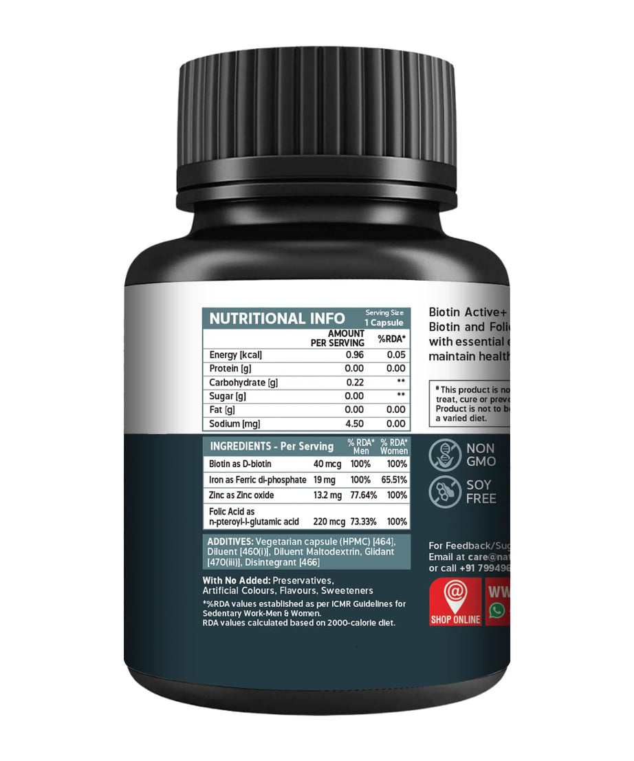 Natxtra Biotin Active+