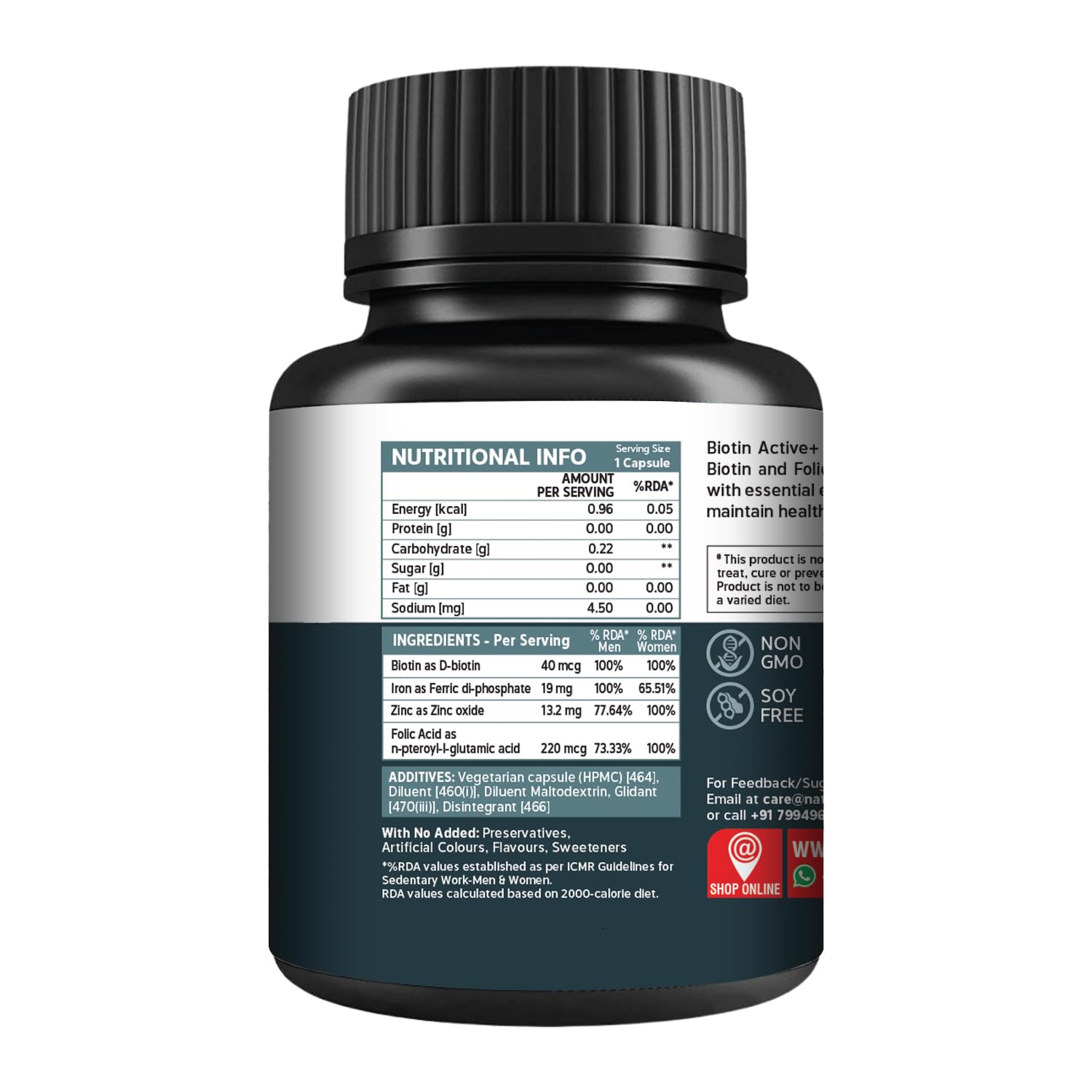 Natxtra Biotin Active+
