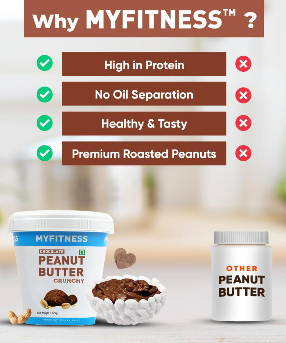 My Fitness Chocolate Peanult Butter Crunchy 227g