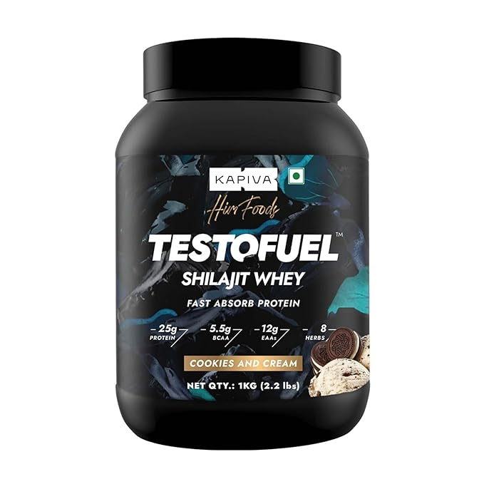 Kapiva Testofuel shilajit whey 1kg
