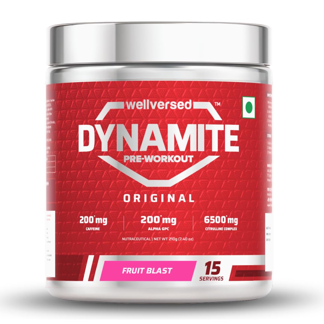 Wellversed Dynamite Preworkout 15servings