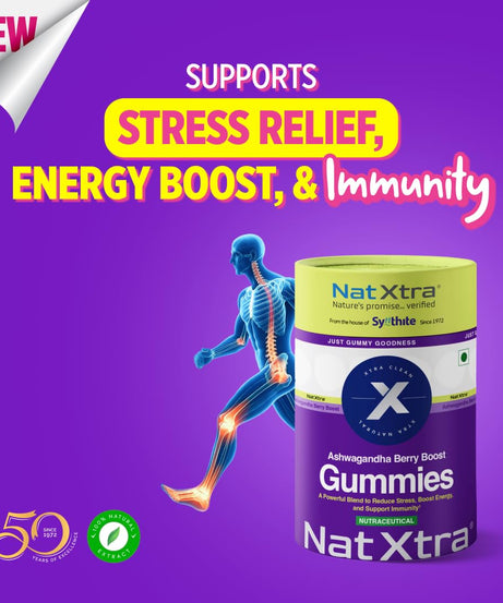 NatXtra Ashwaghanda berry boost Gummies