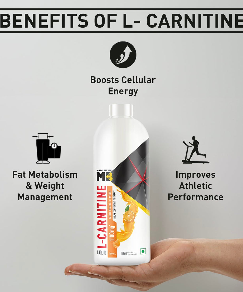 MuscleBlaze L-Carnitine 1100 Mg 450ml