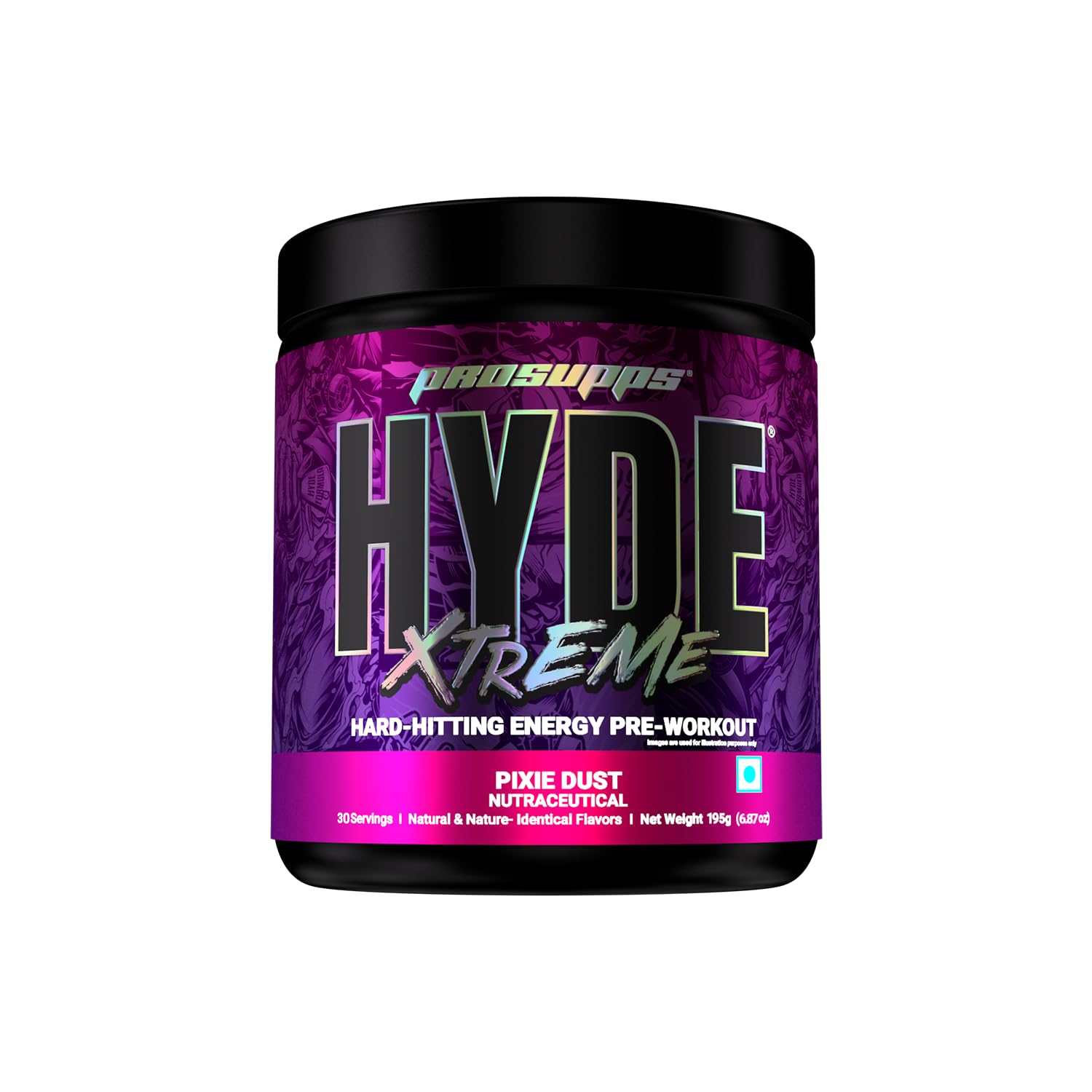 Prosupps Hyde Xtreme Hard Hitting Energy Pre Workout 30servings