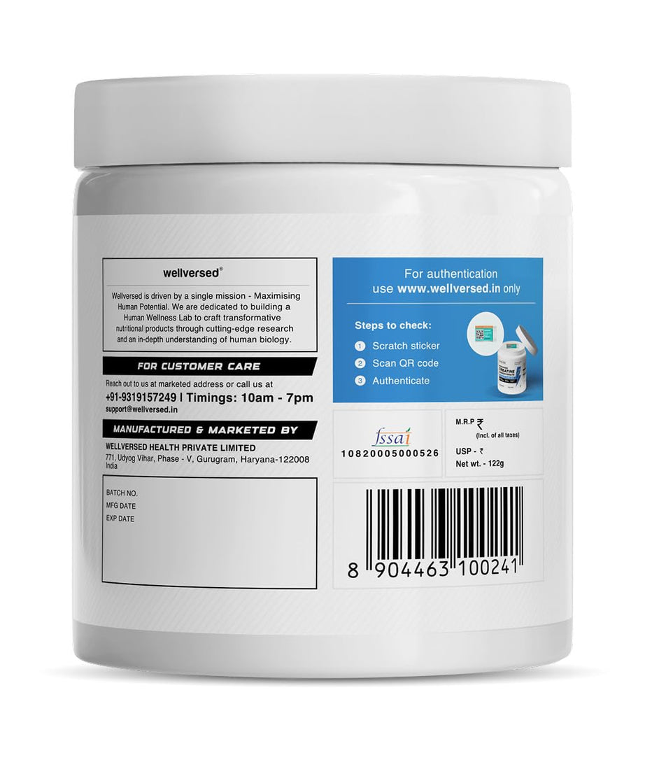 Wellcore Creatine 122g
