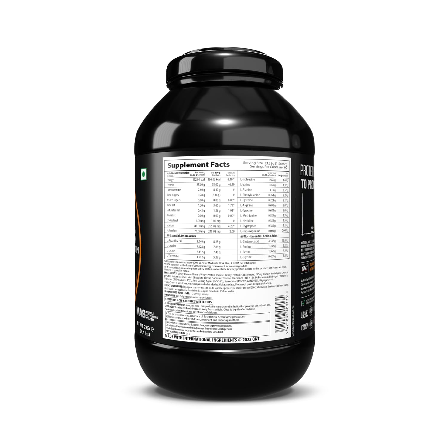QNT Prime Whey Isolate & Hydrosylate 2kg