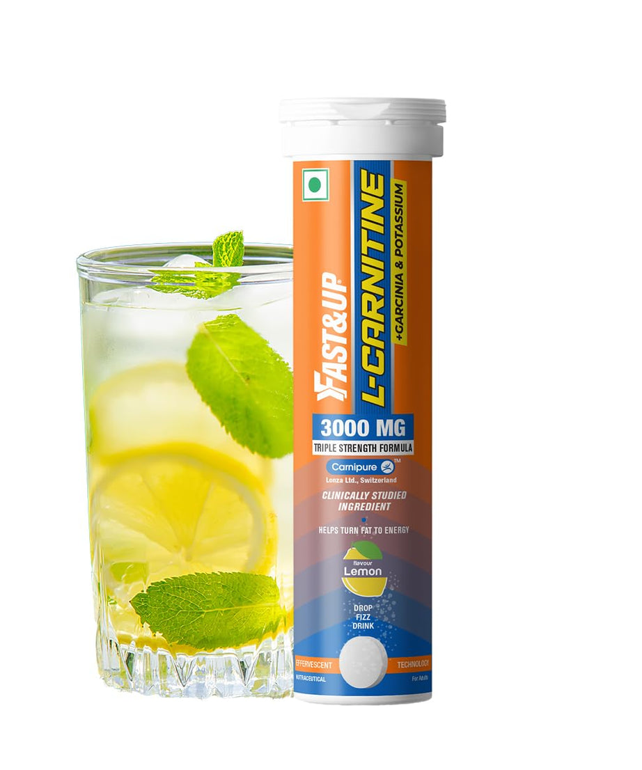 Fast&Up L-Carnitine 3000mg 10 Effervescent Tablets