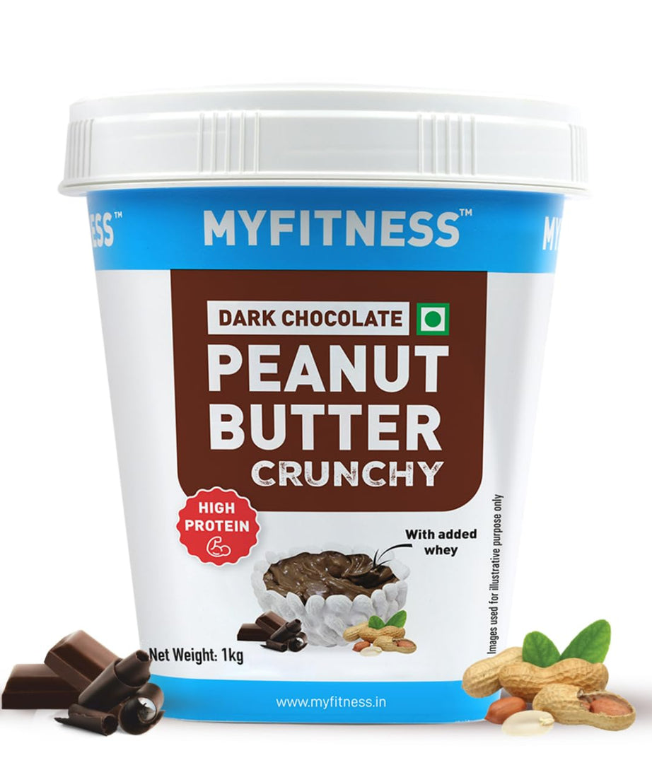 My Fitness Dark Chocolate Peanut Butter Crunchy 1kg