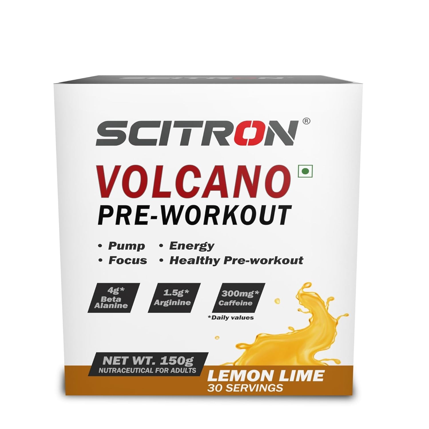 Scitron Volcano Pre-Workout 150g