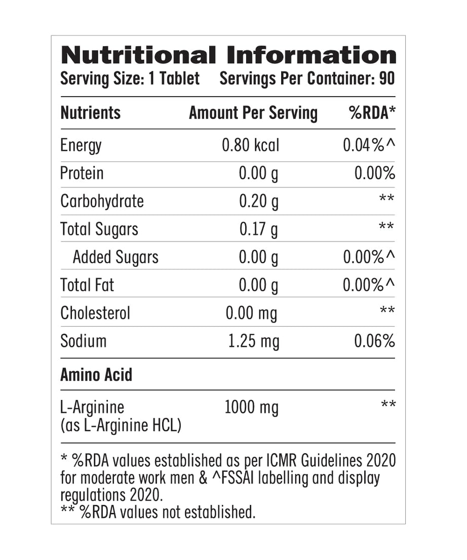 Gnc L-Arginine 1000Mg