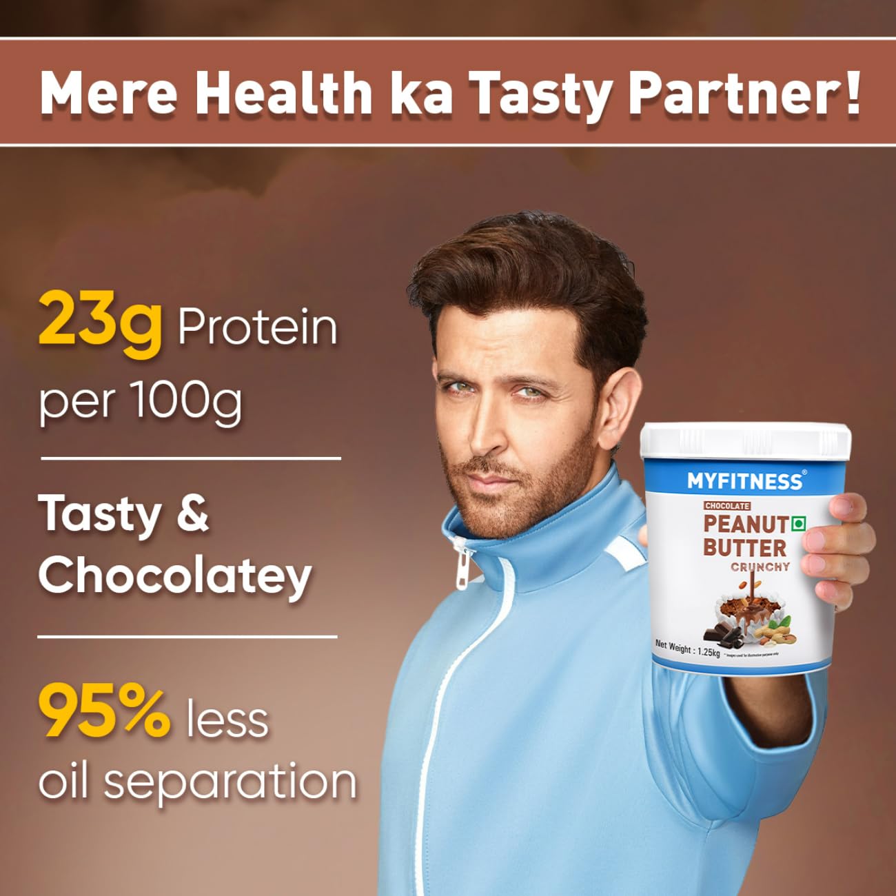 My Fitness Chocolate Peanult Butter Crunchy 1.25kg