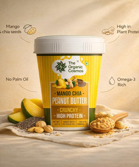 The Organic Cosmos Peanut Butter 500g