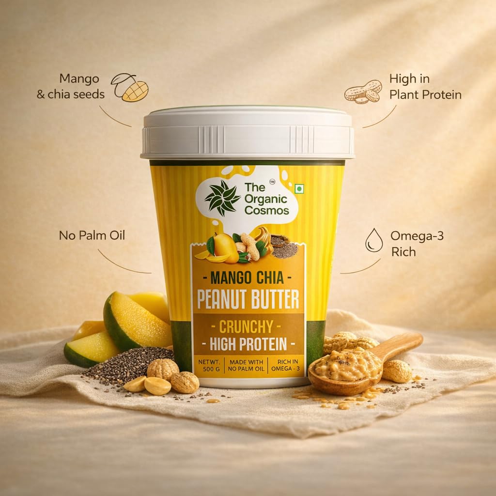 The Organic Cosmos Peanut Butter 500g