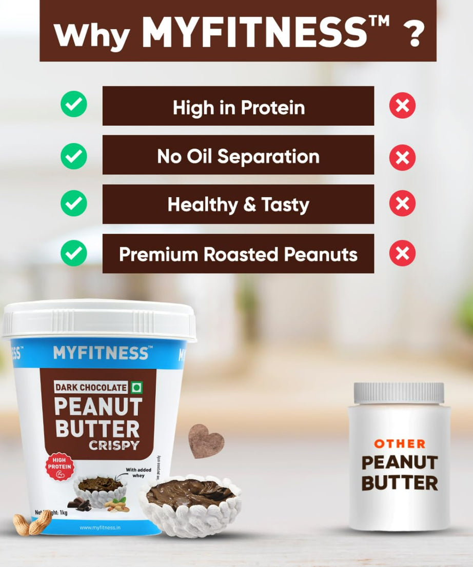 My Fitness Dark Chocolate Peanult Butter Crispy 1kg