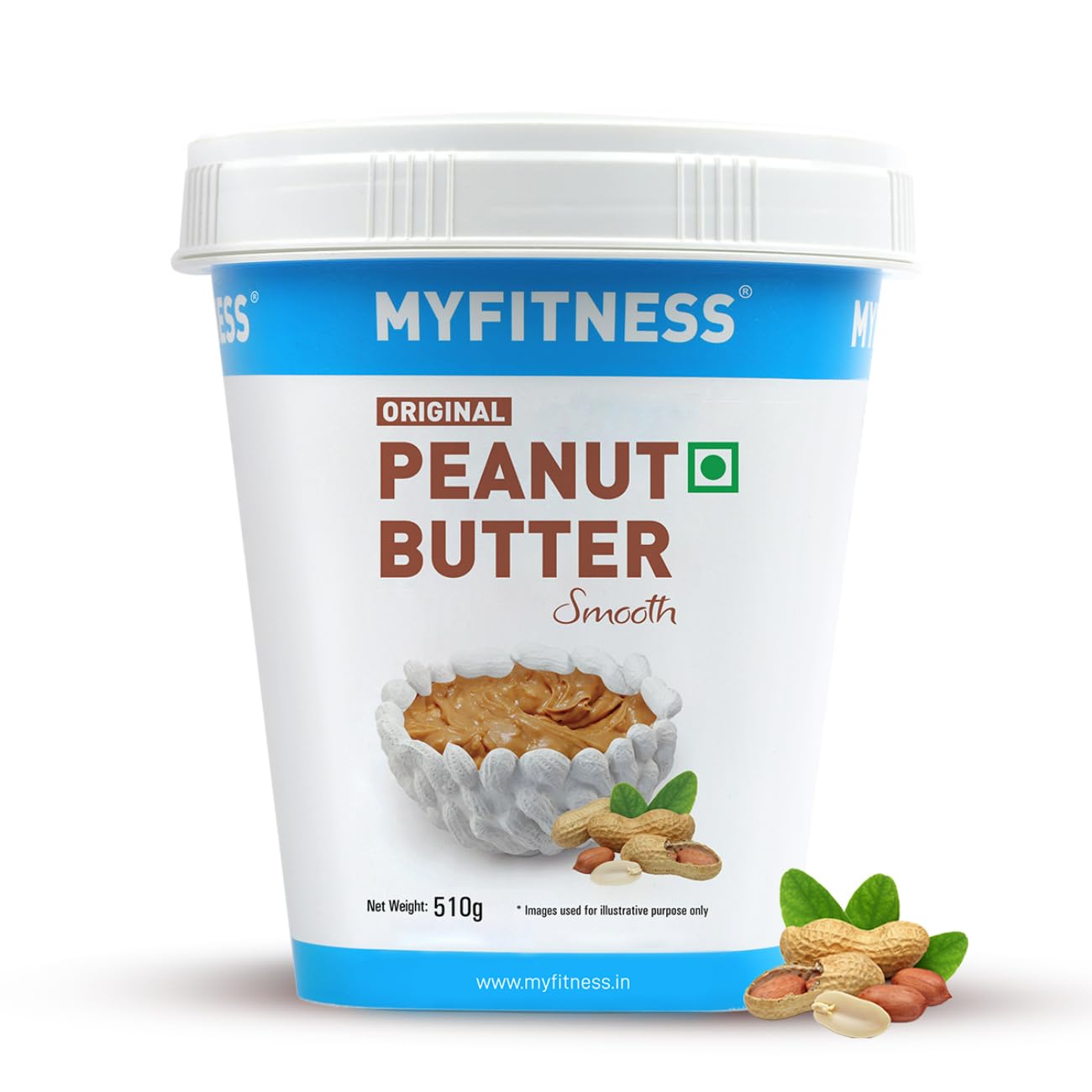 My Fitness Original Peanut Butter Smooth 510g