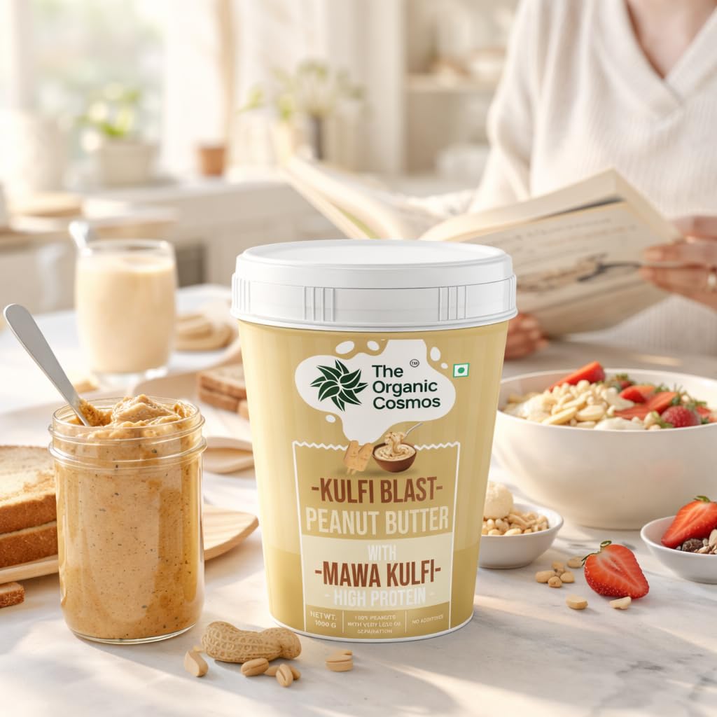 The Organic Cosmos Kulfi Blast Peanut Butter 1kg