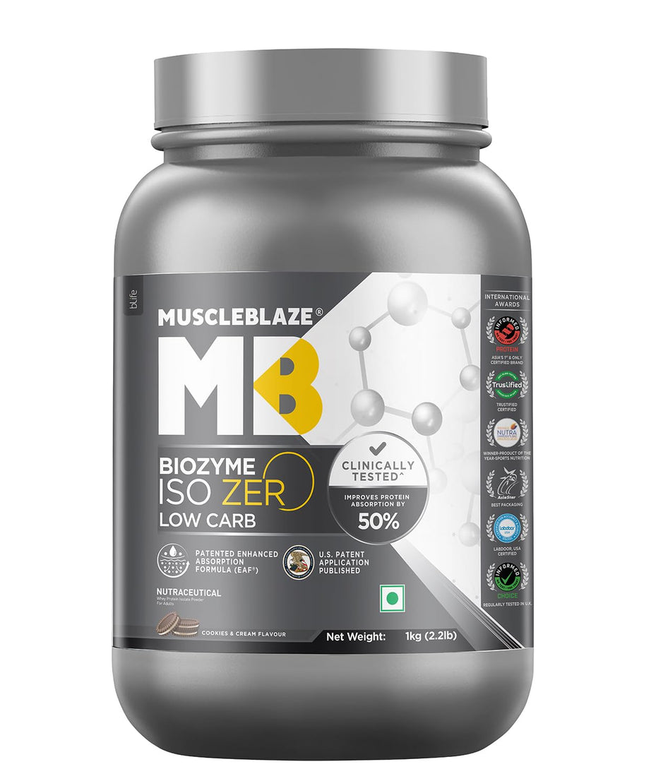 Muscleblaze Iso Zero Low Carb 1kg