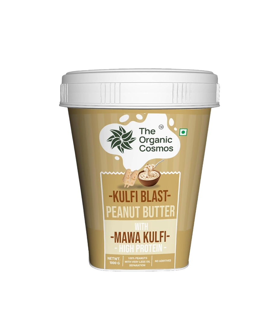 The Organic Cosmos Kulfi Blast Peanut Butter 1kg
