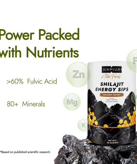 Kapiva Shilajit Energy Sips 30servings