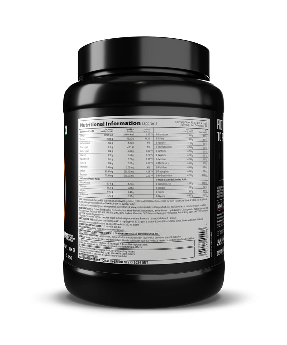 QNT Prime Whey Isolate & Hydrosylate 1kg