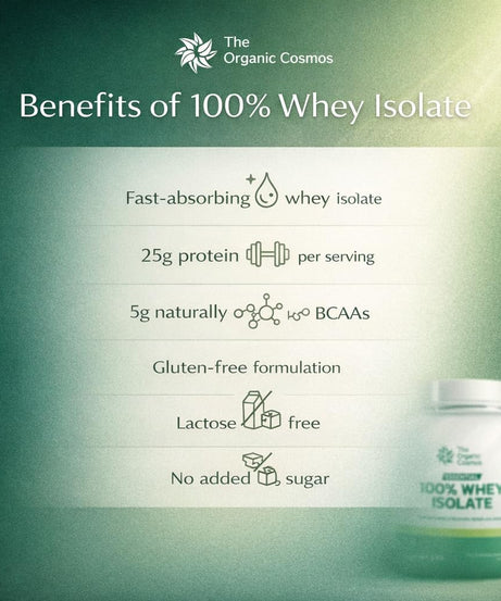 The Organic Cosmos Essential 100% Whey Isolate 2kg