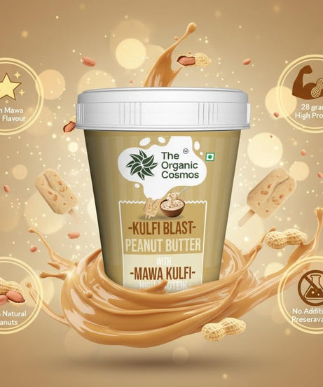 The Organic Cosmos Kulfi Blast Peanut Butter 1kg