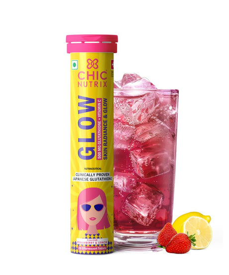 Fast&Up Chic Nutrix Glow Glutathione+Vit.C 20 Effervescent Tablets
