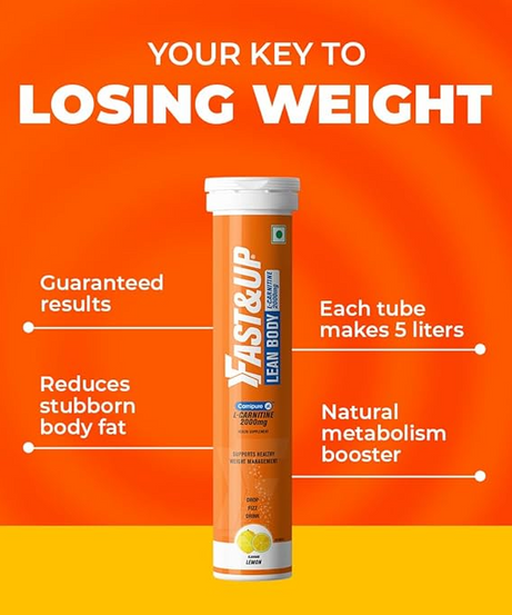 Fast&Up Leanbody L-carnitine 2000mg Lemon Flavour
