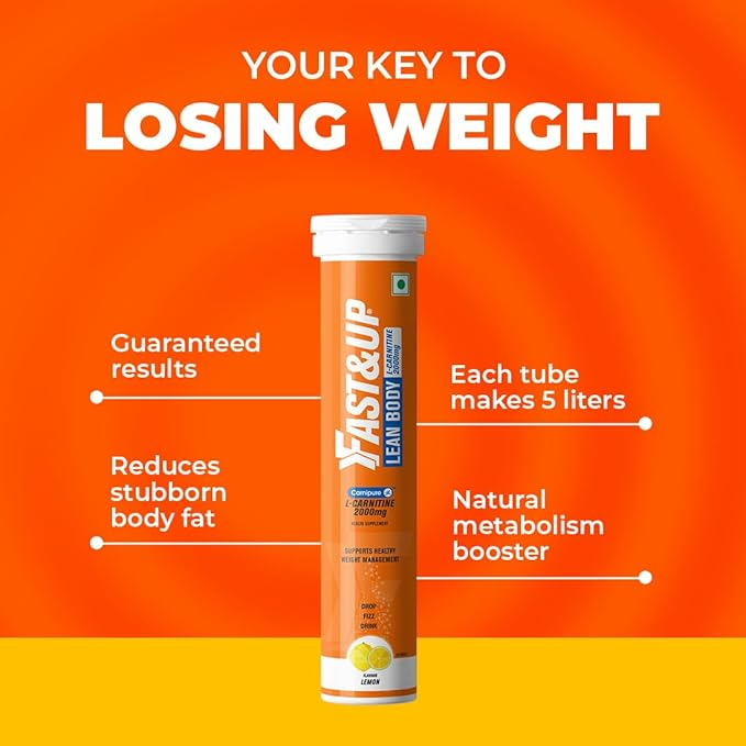 Fast&Up Leanbody L-carnitine 2000mg Lemon Flavour