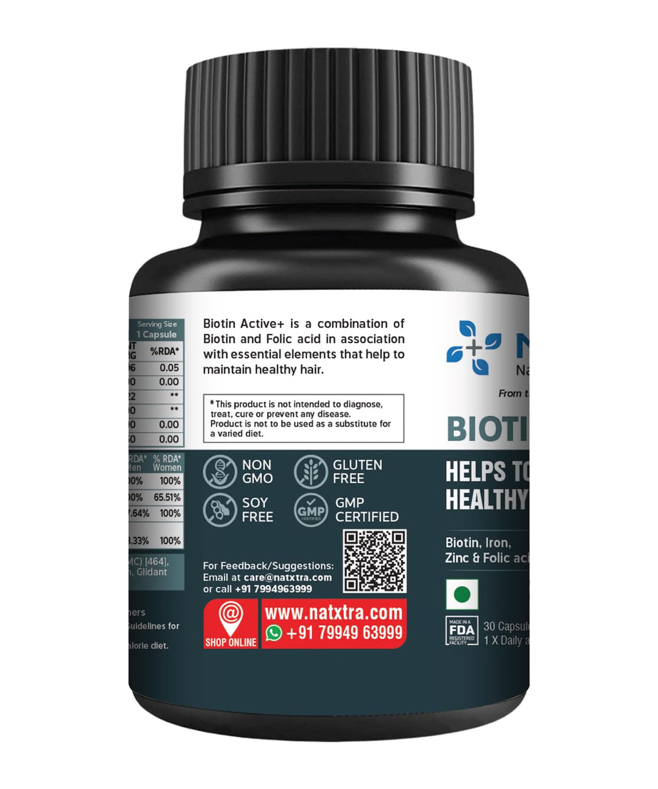 Natxtra Biotin Active+