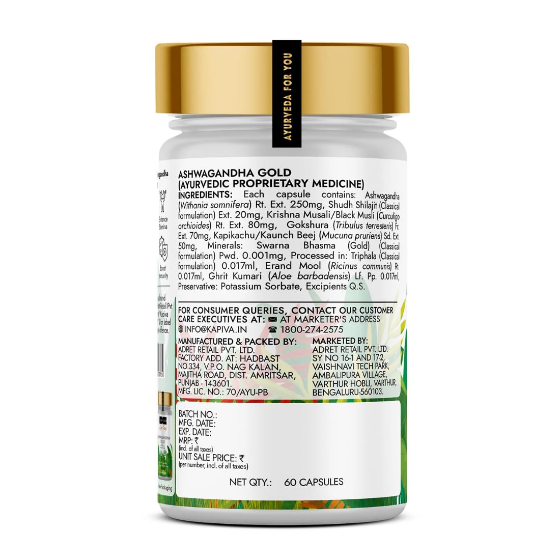 Kapiva Ashwagandha Gold
