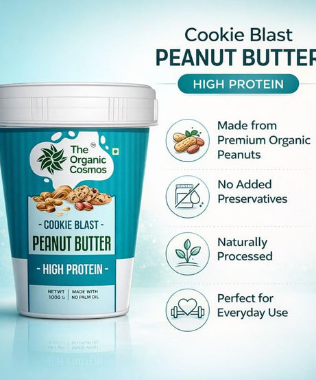 The Organic Cosmos Peanut Butter 1kg