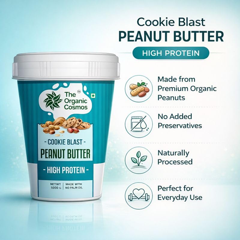 The Organic Cosmos Peanut Butter 1kg