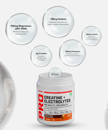 GNC creatine + Electrolytes 100g