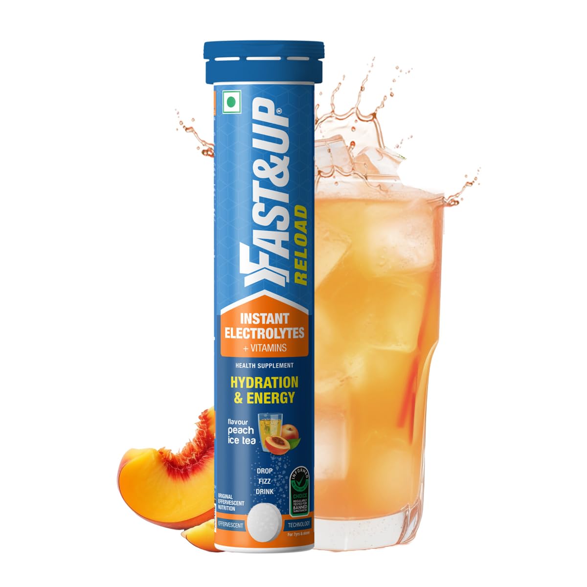 Fast&Up Reload Instant Electrolytes 20 Effervescent Tablets
