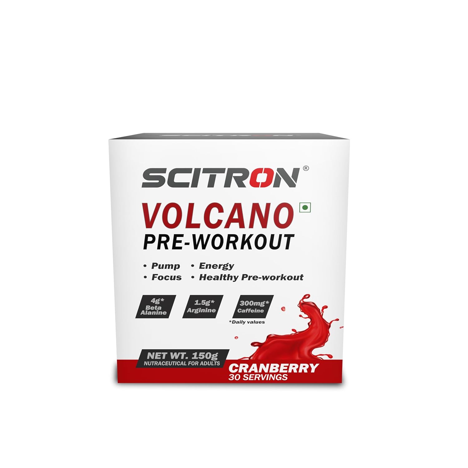 Scitron Volcano Pre Workout 150g