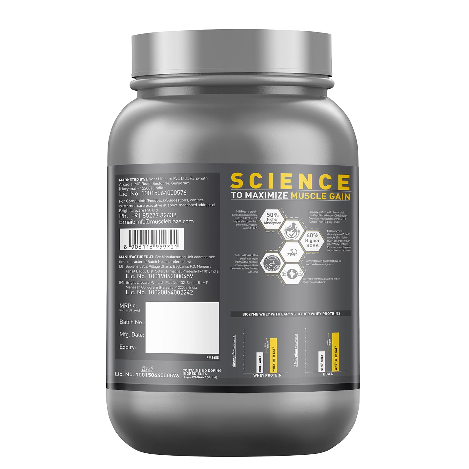 Muscleblaze Iso Zero Low Carb 1kg