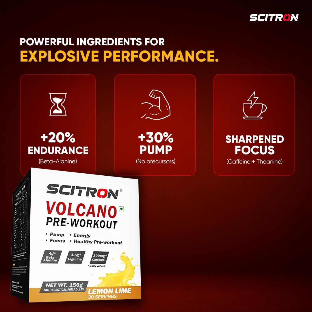 Scitron Volcano Pre-Workout 150g