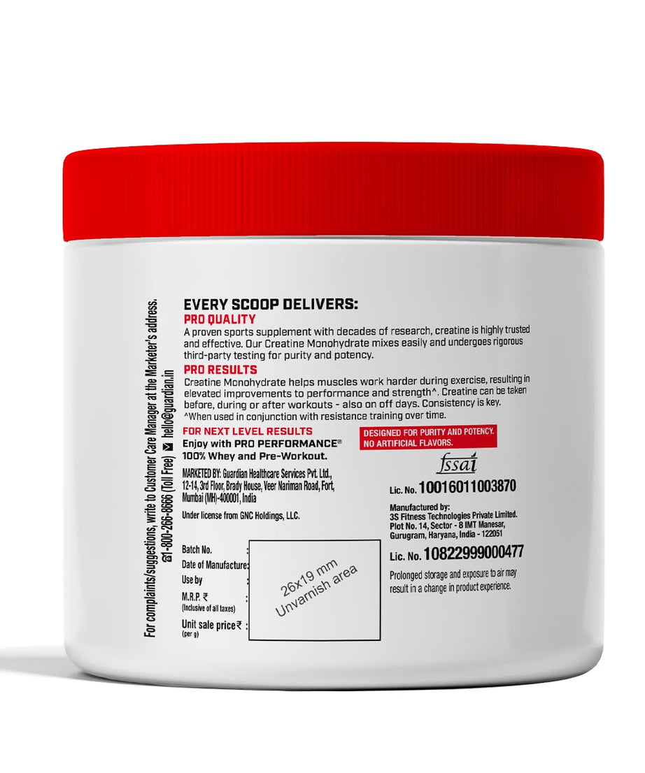 GNC creatine + Electrolytes 100g