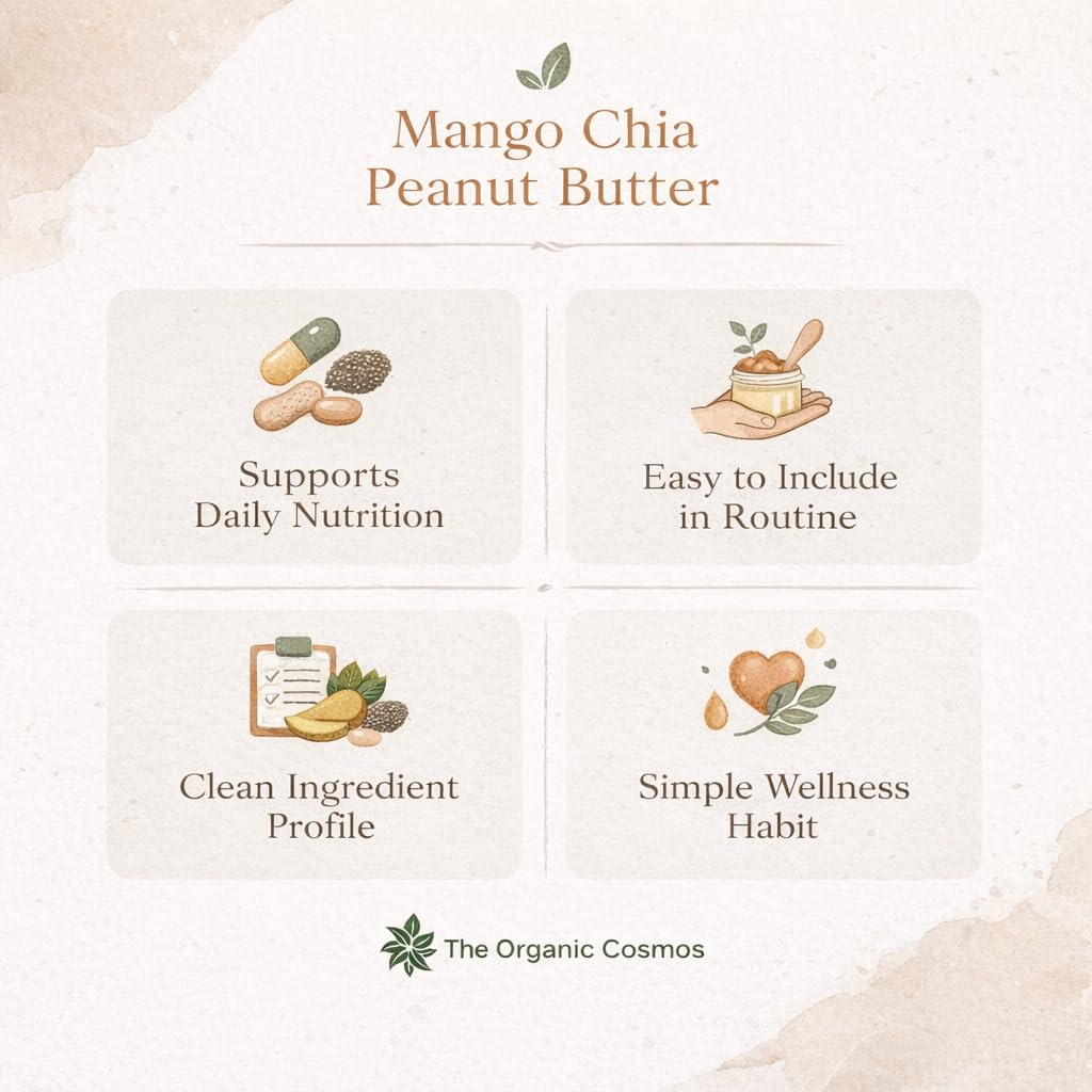 The Organic Cosmos Peanut Butter 500g