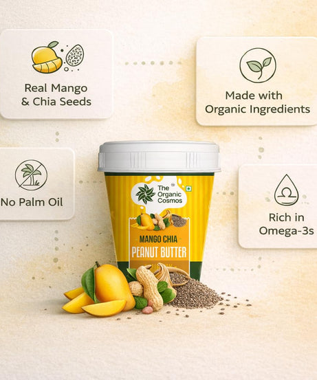 The Organic Cosmos Peanut Butter 500g