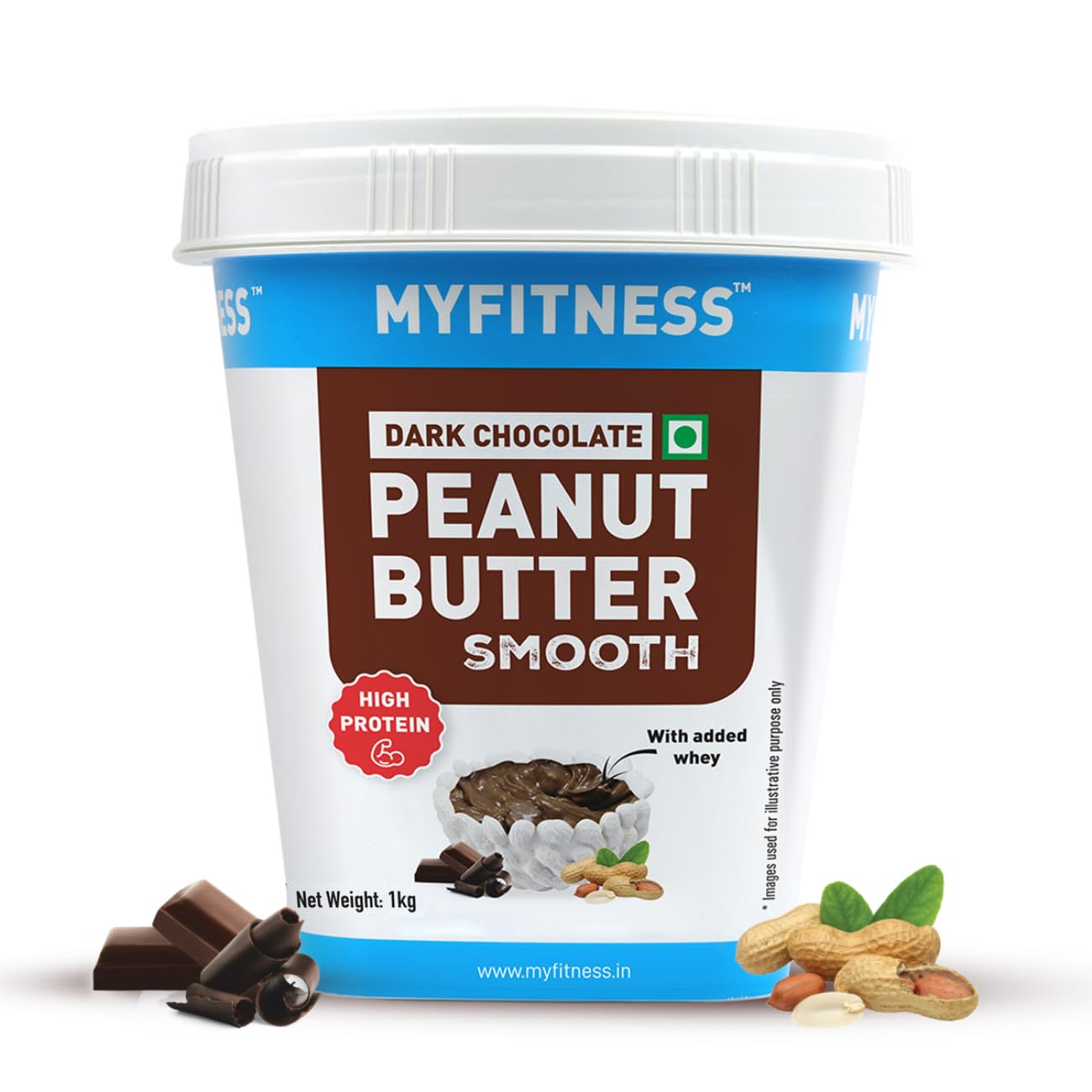 My Fitness Dark Chocolate Peanult Butter Smooth 1kg